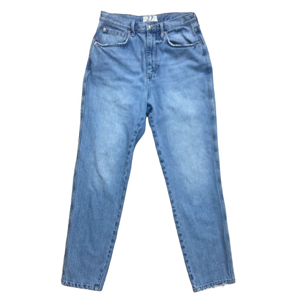 Free People We The Free Women’s 27 Stove Pipe Out West High Rise Cropped Jeans